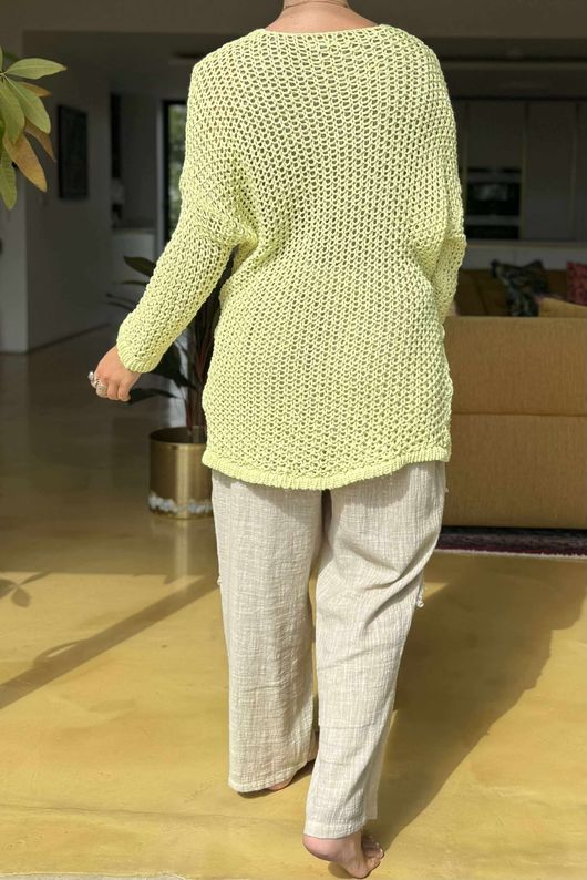 Made in Italy Portland Knit Lemon /1 = ~
